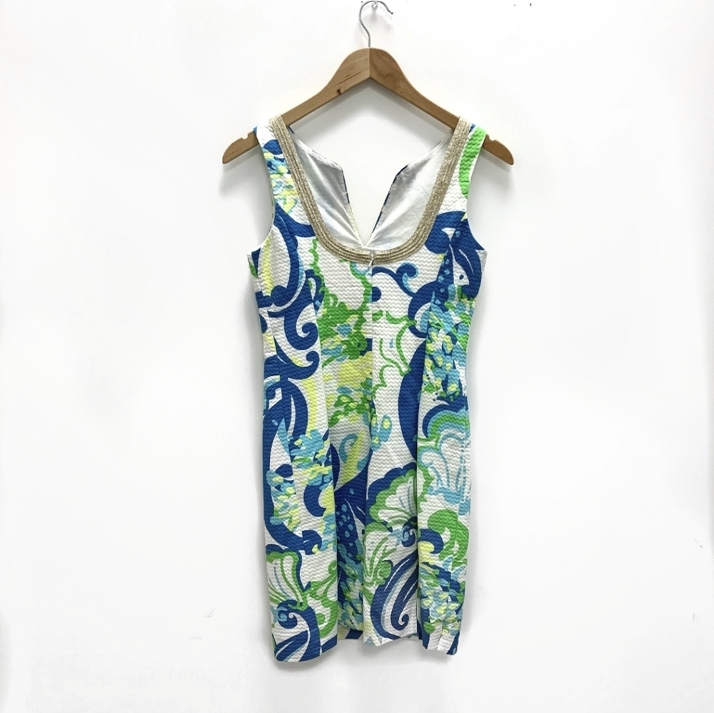 Lilly Pulitzer Janice Shift Dress in Crystal Coast - Picture 3 of 7